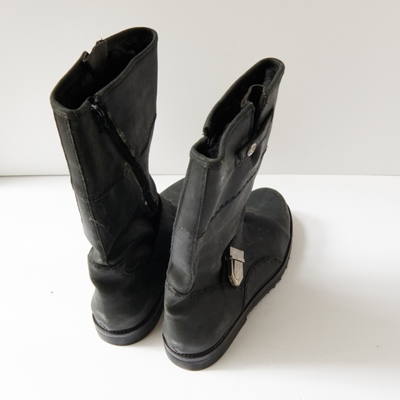 80s - SUSAN BENNIS - WARREN EDWARDS - Boots - Men\'s - 10 - BLK Leather main image 9